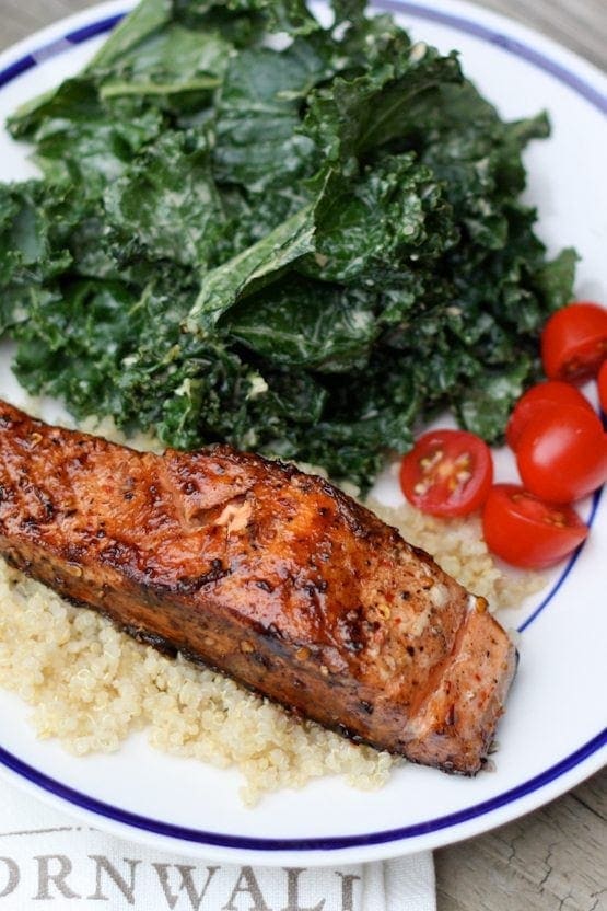 Quick And Easy Balsamic Salmon